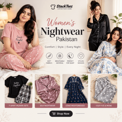 Women nightwear and ladies' night suits at StackTees